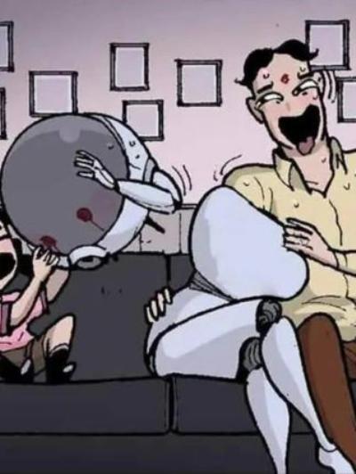 《能否接受机器人成家人？小胖痛失母亲后，保姆机器人为护他面目全非》