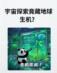 宇宙探索竟藏着地球生机？这波操作我服了
