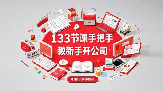 133节课手把手教新手开公司