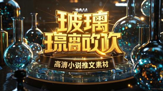 玻璃琉璃吹制高清小说推文素材