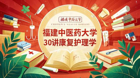 福建中医药大 30 讲康复护理学