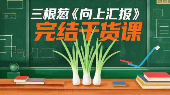 三根葱《向上汇报》 完结干货课