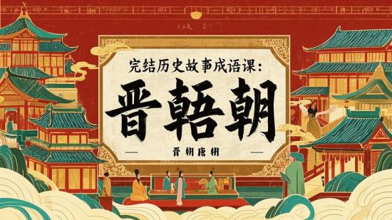 完结历史故事成语课：晋朝唐朝