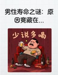 震惊！原来男性寿命比女性短竟然是因为（附逆袭攻略）