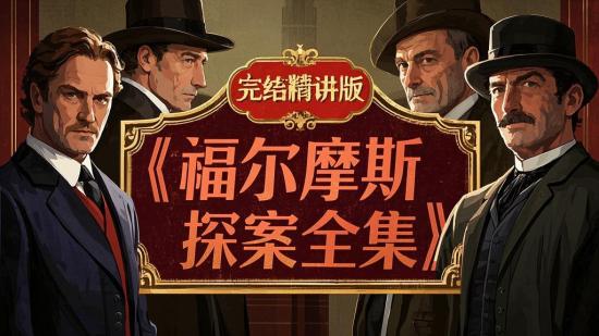 完结精讲版《福尔摩斯探案全集》