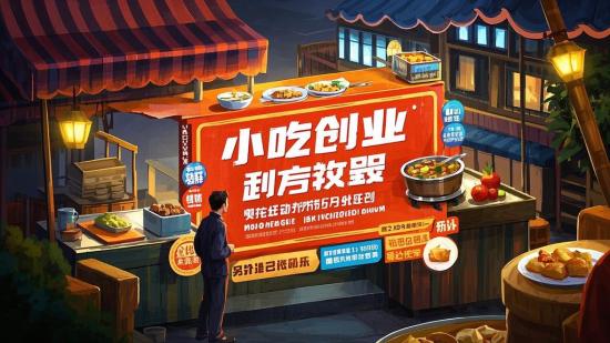 小吃摆摊创业商用配方及教程资料