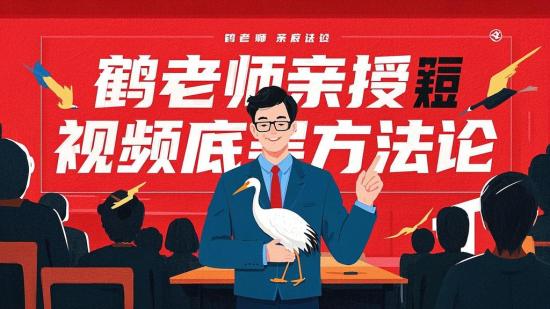 鹤老师亲授短视频底层方法论
