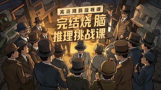 完结烧脑推理挑战课，名侦探齐聚