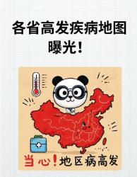 全国疾病地图大公开！快看你的家乡上榜没？