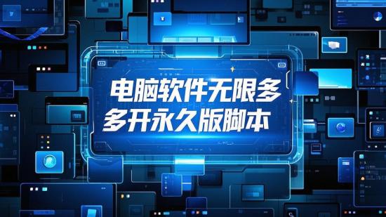 电脑软件无限多开永久版脚本