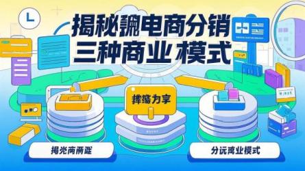 揭秘电商分销的三种商业模式