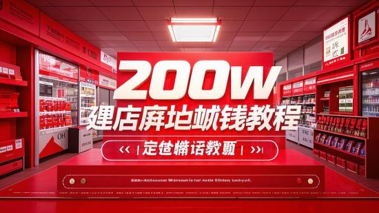 200w大V便利店赚钱选址教程
