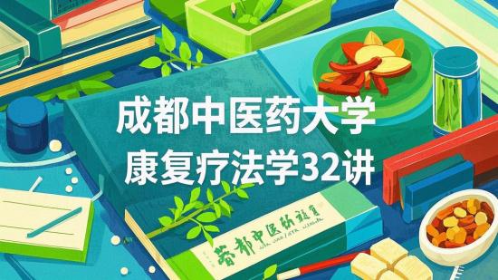 成都中医药大康复疗法学32讲