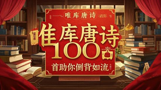唯库唐诗100首助你倒背如流