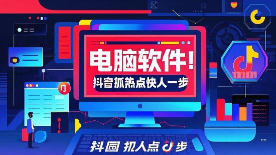 电脑软件！抖音抓热点快人一步