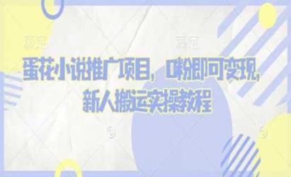 蛋花小说推文项目[文案网原创资源]