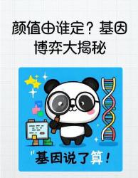 颜值密码大公开！你的脸竟是父母基因的谈判桌