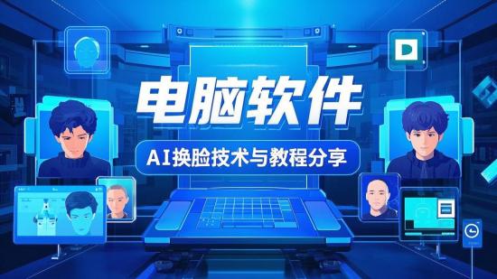 电脑软件：AI换脸技术与教程分享