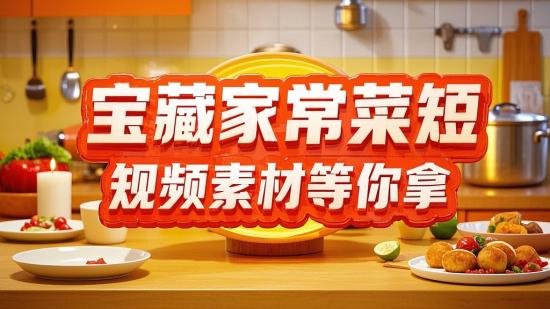 宝藏家常菜短视频素材等你拿