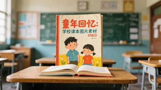 童年回忆：学校课本图片素材01823