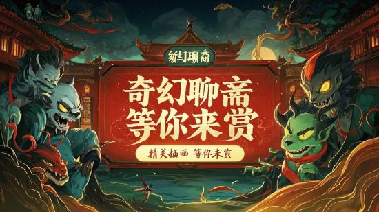 奇幻聊斋：精美插画等你来赏