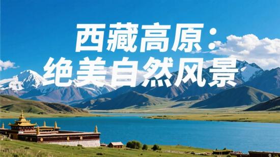 西藏高原：绝美自然风景视频