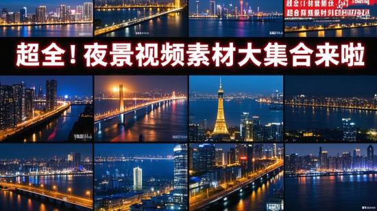 超全！夜景视频素材大集合来啦