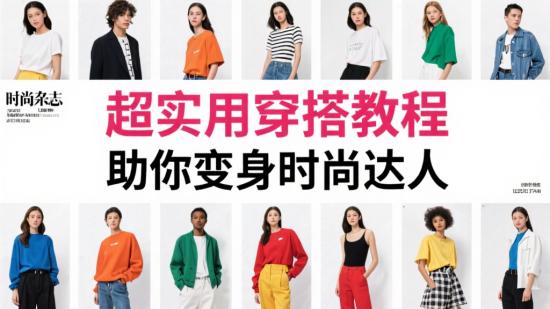 超实用穿搭教程,助你变身时尚达人