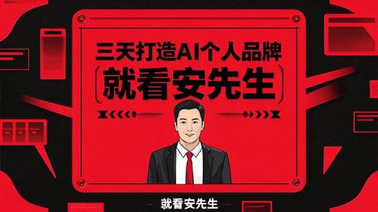三天打造AI个人品牌，就看安先生