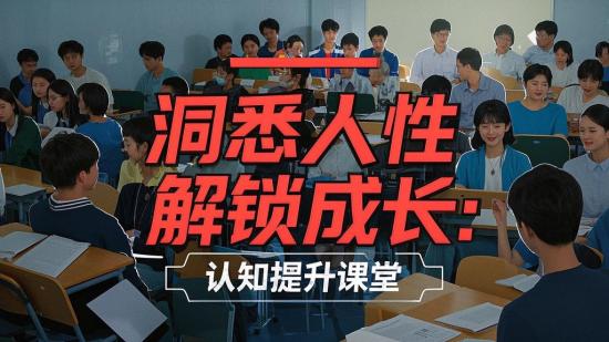 洞悉人性，解锁成长：认知提升课堂