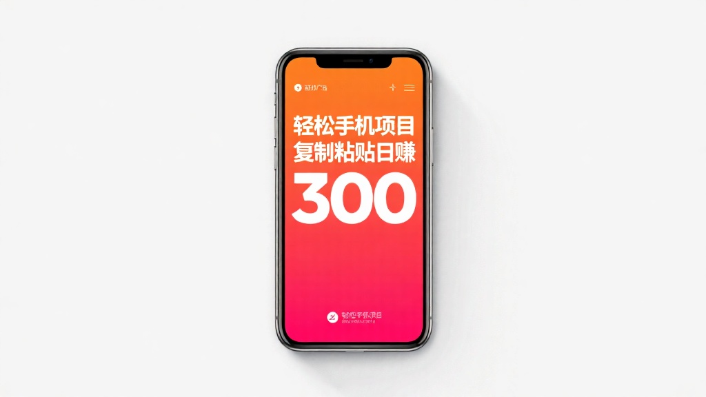 轻松手机项目，复制粘贴日赚300+