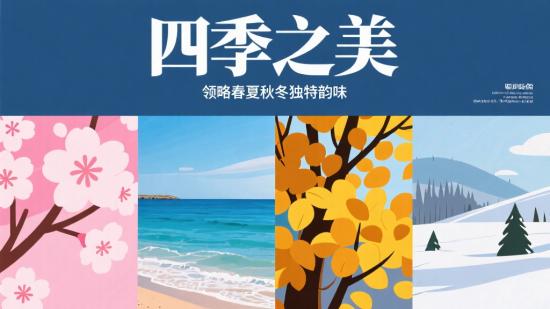 四季之美,领略春夏秋冬独特韵味
