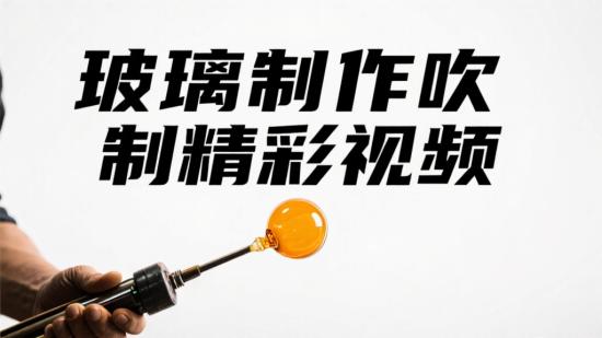 竖屏呈现:玻璃制作吹制精彩视频