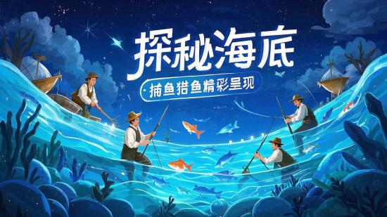 探秘海底：捕鱼猎鱼精彩呈现