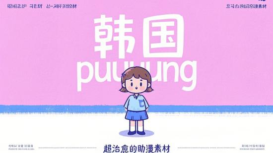 韩国 puuung 超治愈的动漫素材