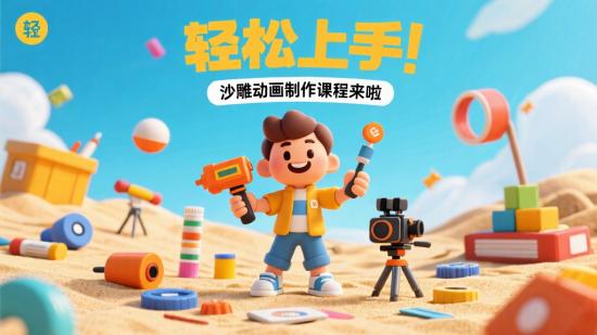 轻松上手！沙雕动画制作课程来啦