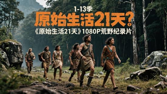 1-13季《原始生活21天》1080P荒野纪录片