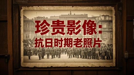 珍贵影像：抗日时期老照片