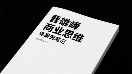 曹雄峰商业思维完结案例笔记