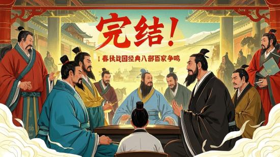 完结！春秋战国经典八部百家争鸣