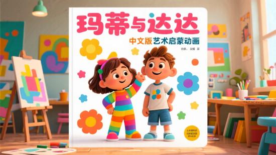 玛蒂与达达中文版艺术启蒙动画