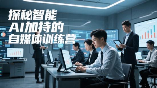 探秘智能AI加持的自媒体训练营