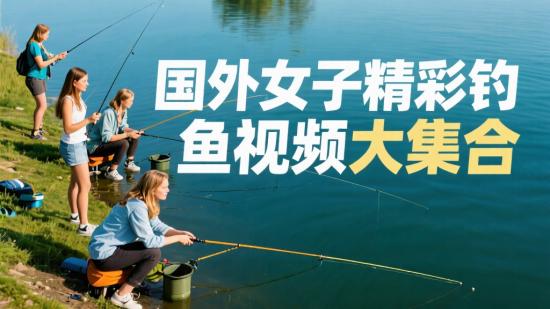 国外女子精彩钓鱼视频大集合