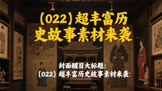 【022】超丰富历史故事素材来袭