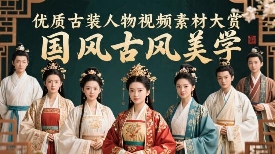 优质古装人物视频素材大赏