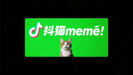 抖音猫meme!影视后期绿幕抠像素材
