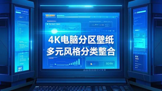 4K电脑分区壁纸，多元风格分类整合