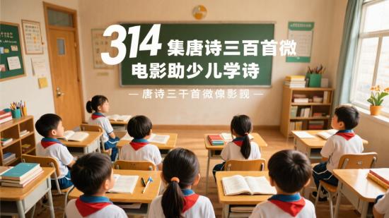 314集唐诗三百首微电影助少儿学诗
