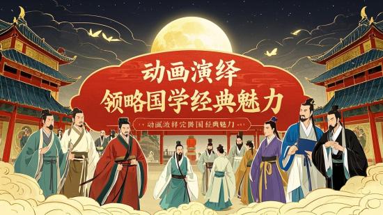 动画演绎，领略国学经典魅力