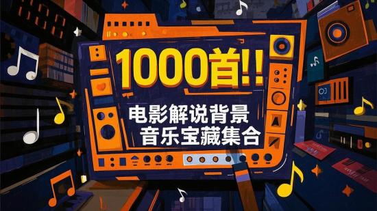 1000首！电影解说背景音乐宝藏集合